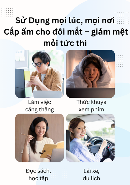 Miếng Dán Mắt Thư Giãn Wise Quest - Gói Chăm Sóc 2 Tháng
